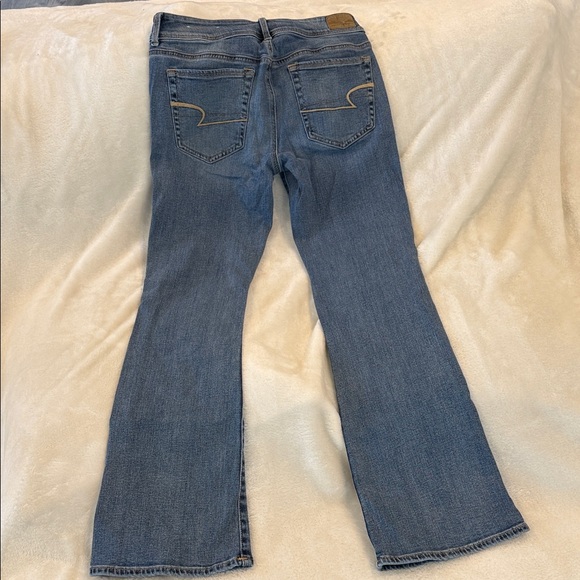 American Eagle Outfitters Blue Flare Jeans - Picture 3 of 5